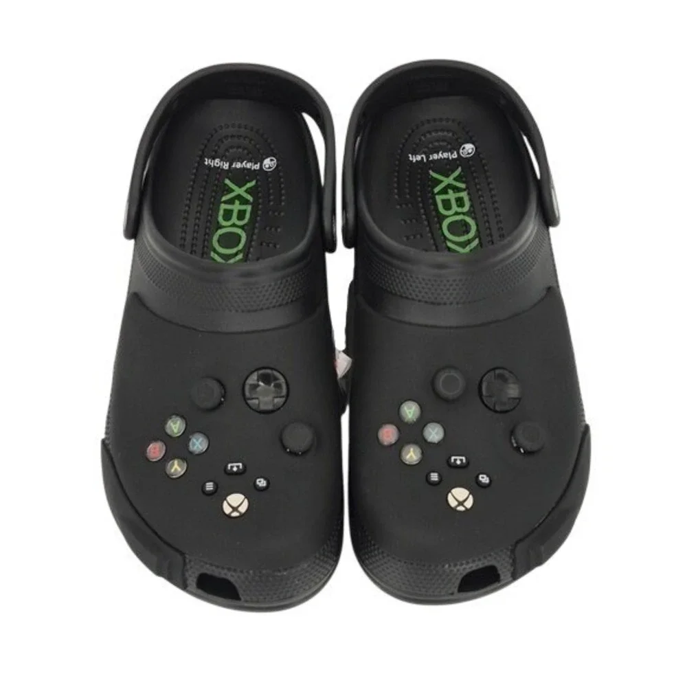 Crocs Xbox Classic Clogs Men's Size 11 Shoes Unisex Black Limited Edition NWT